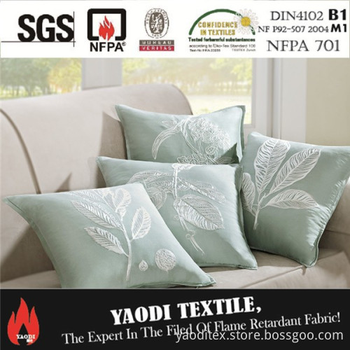 Wholesale Fire retardant linen fabric for back cushion